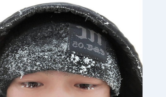 就算雪窖冰天，万丈玄冰，他们仍旧创制事业