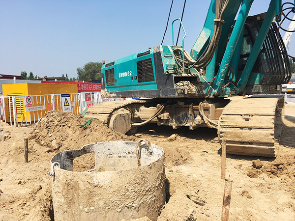 加快雄安新区建设，2138cn太阳集团城智能旋挖启动京雄城际铁路第一钻