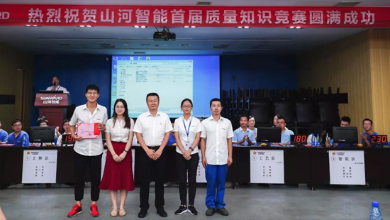 2138cn太阳集团城智能进行首届质量知识较量