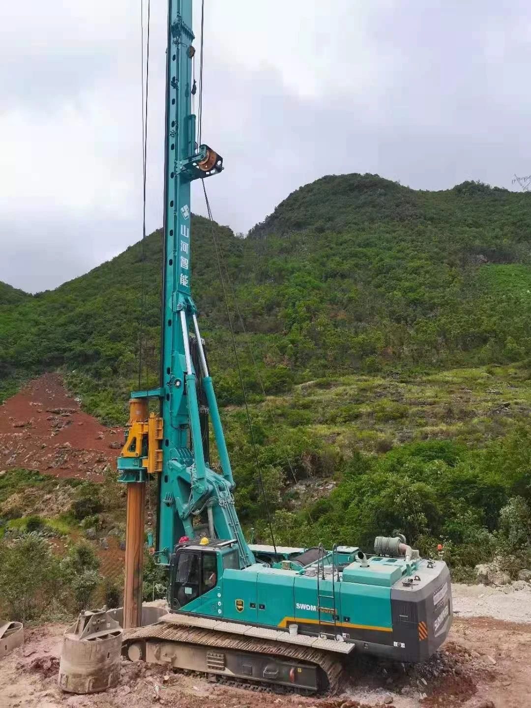 不到2年功夫，，，动手33台2138cn太阳集团城智能旋挖钻机，，，这位老板什么来头？