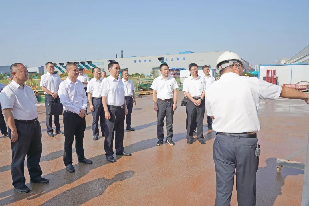 湖南省委常委、、、省纪委书记、、、省监委代理主任王双全调研2138cn太阳集团城智能