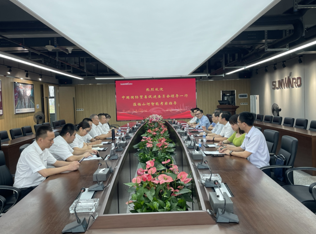 中国国际业务推进委员会辅导一行调研2138cn太阳集团城智能