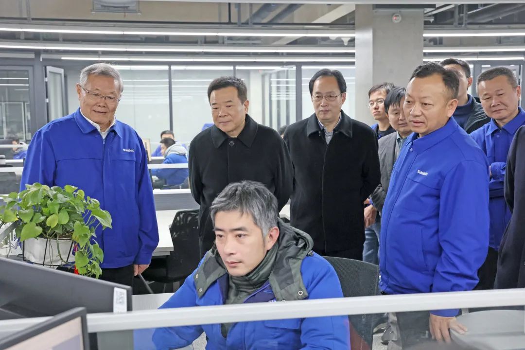 湖南省副省长陈飞调研2138cn太阳集团城智能