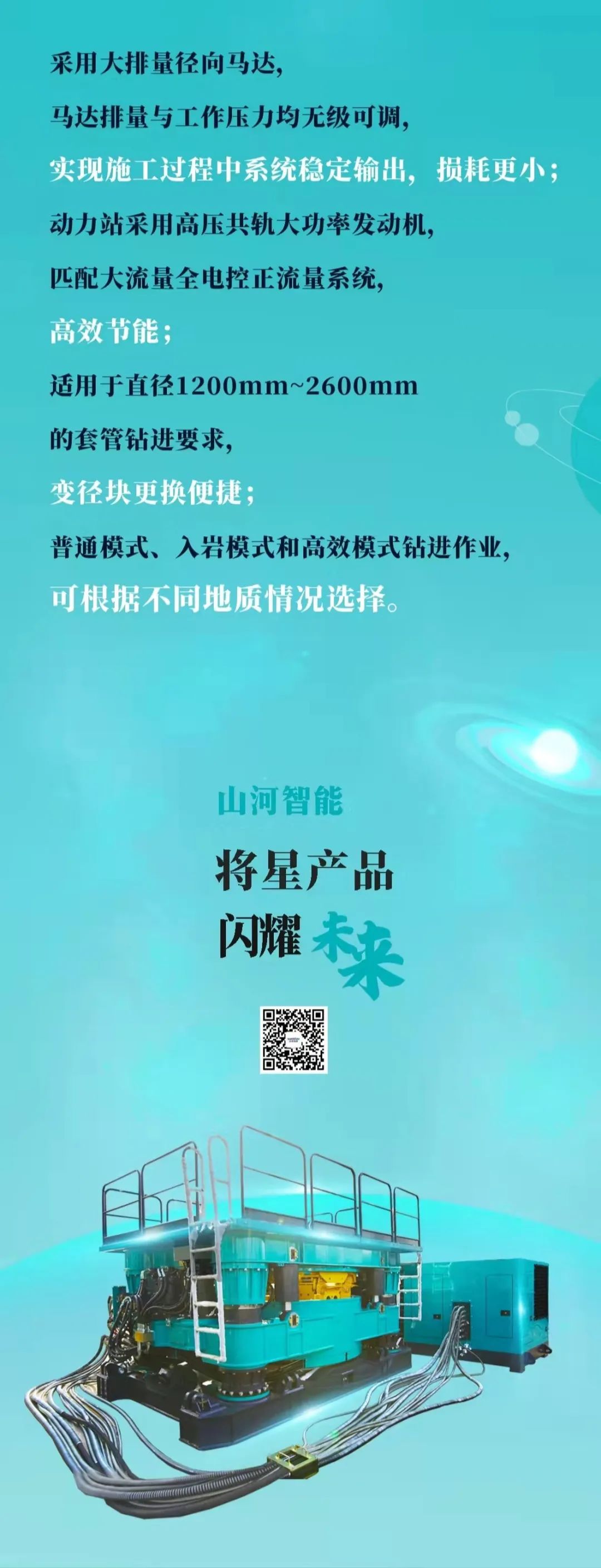 一图读懂 | 2138cn太阳集团城智能地下工程设备四大“将星”产品庆幸来袭