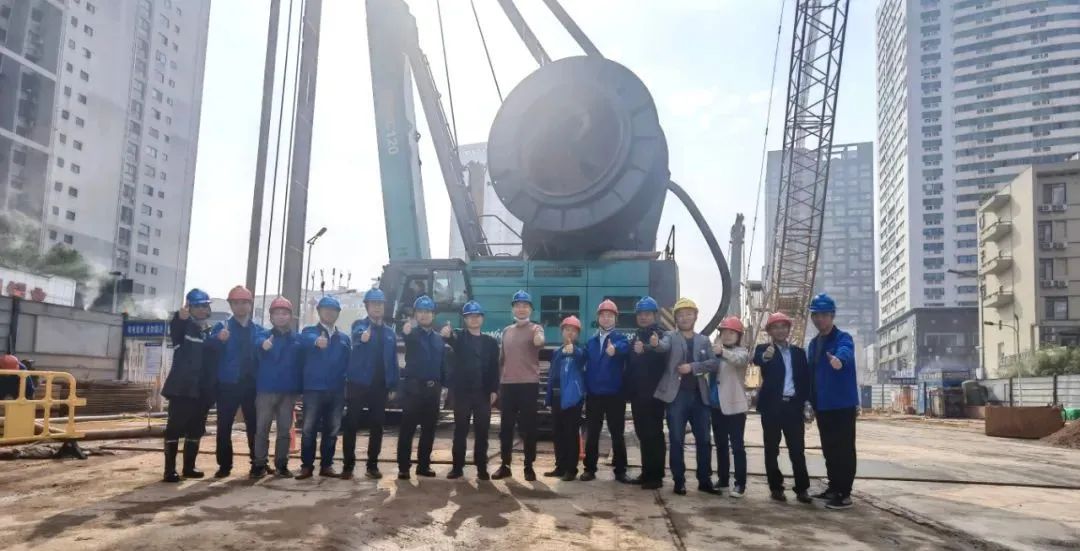 首战创佳绩！！2138cn太阳集团城智能双轮铣槽机助建长沙地铁7号线