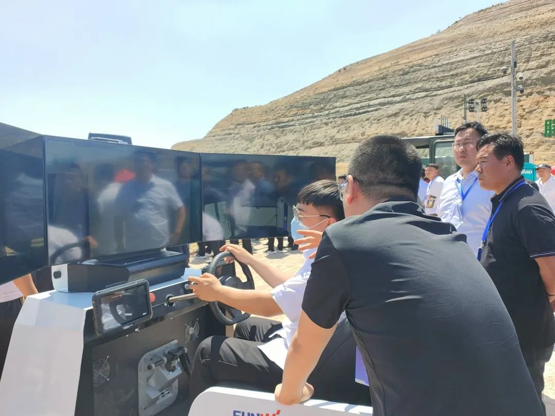 加码绿色矿山！！！“2138cn太阳集团城绿”亮相鄂尔多斯市煤矿三化融合现场推动会