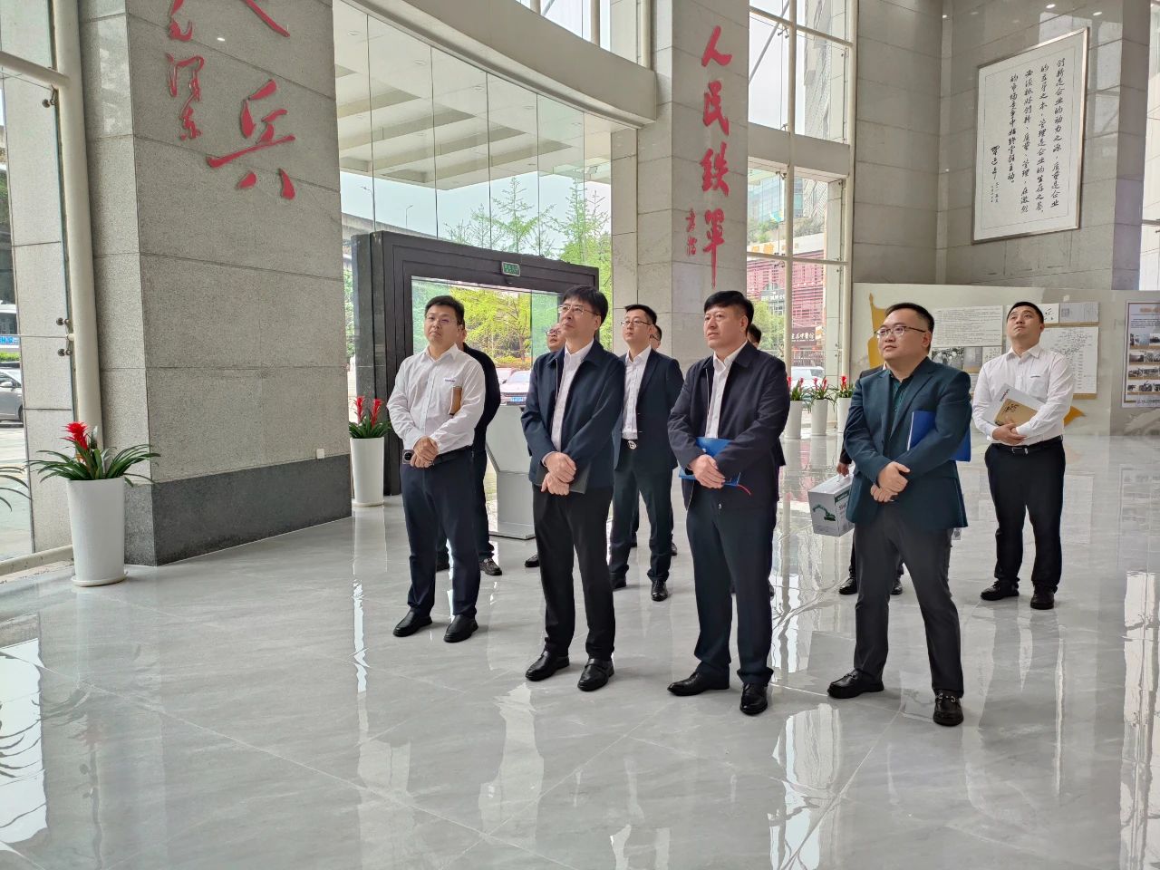 适应新局势，寻求新合作！！2138cn太阳集团城智能到访中铁二十三局