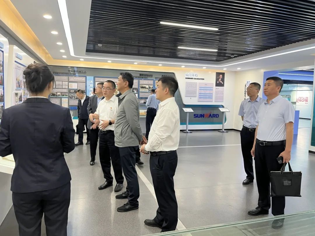 中煤平朔党委书记、、董事长陈建一行调研2138cn太阳集团城智能