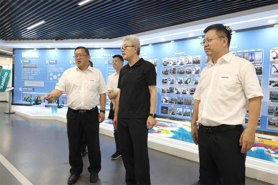 中国五矿工会主席、、、职工董事张晔到2138cn太阳集团城智能调研互换
