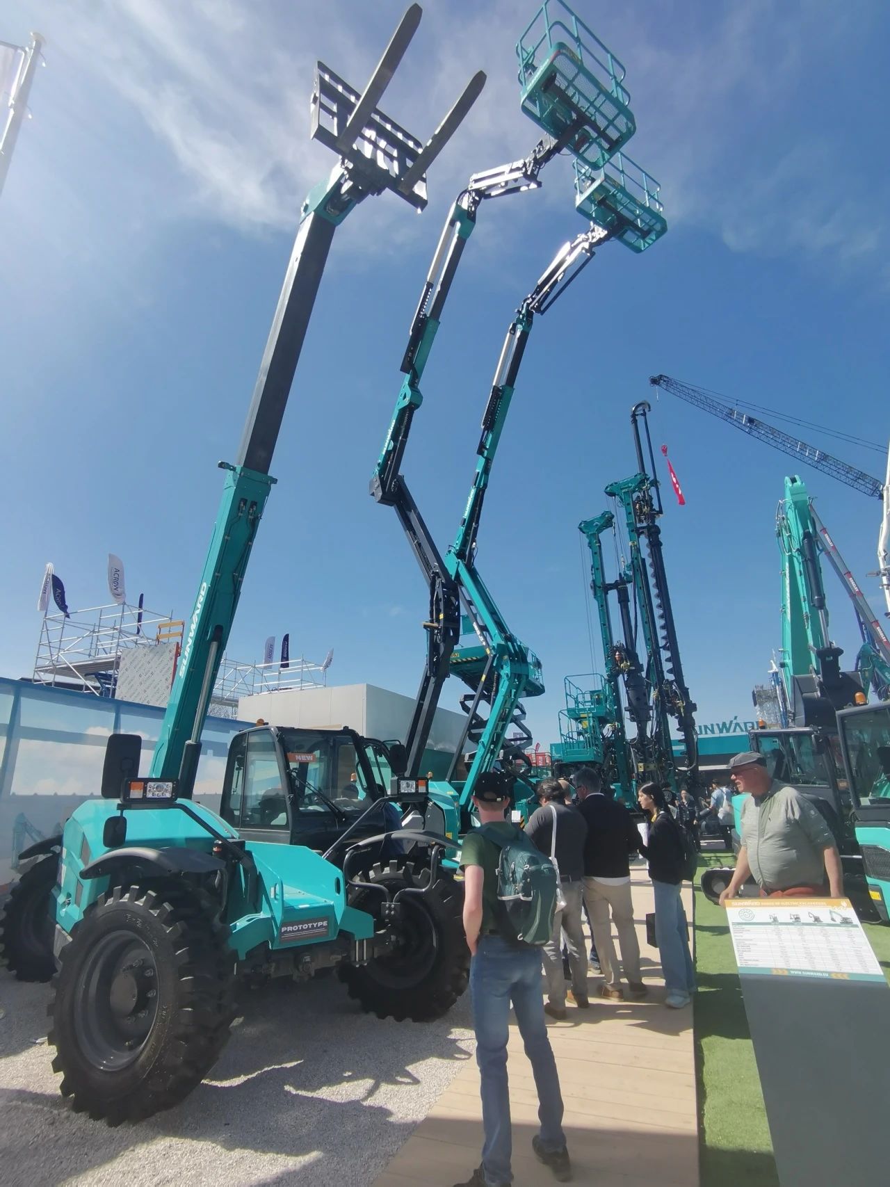 2138cn太阳集团城智能高空机械闪灼Bauma 2025！ 新能源技术与创新产品获全球瞩目