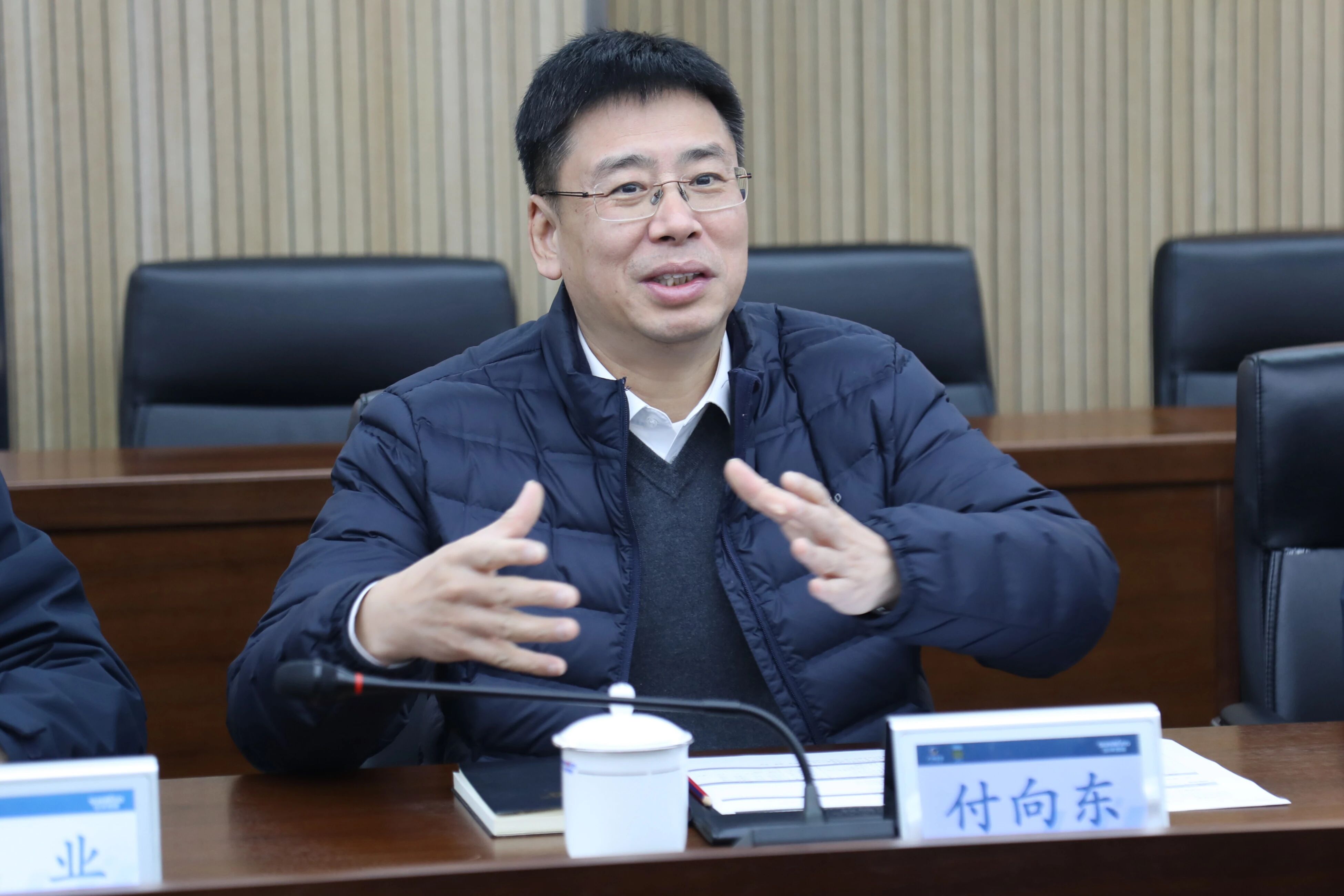 中国出口信誉保险公司湖南分公司掌管人蔡旺到访2138cn太阳集团城智能