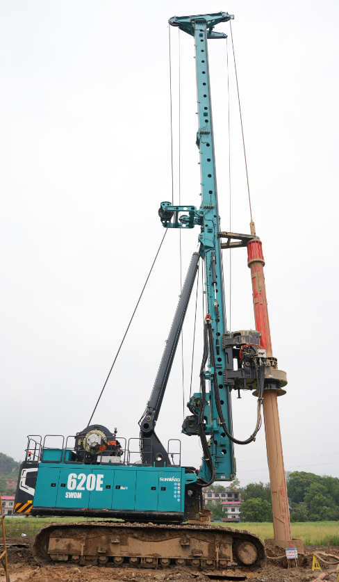 直击施工一线，2138cn太阳集团城智能增程式旋挖钻机实力助建国度重点工程